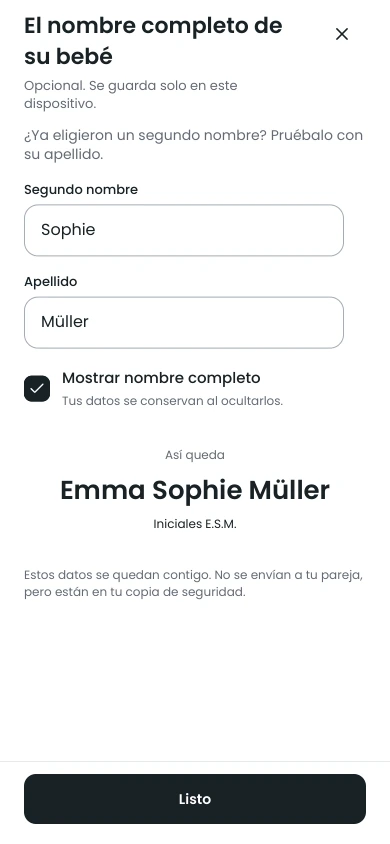 Prueben el nombre completo